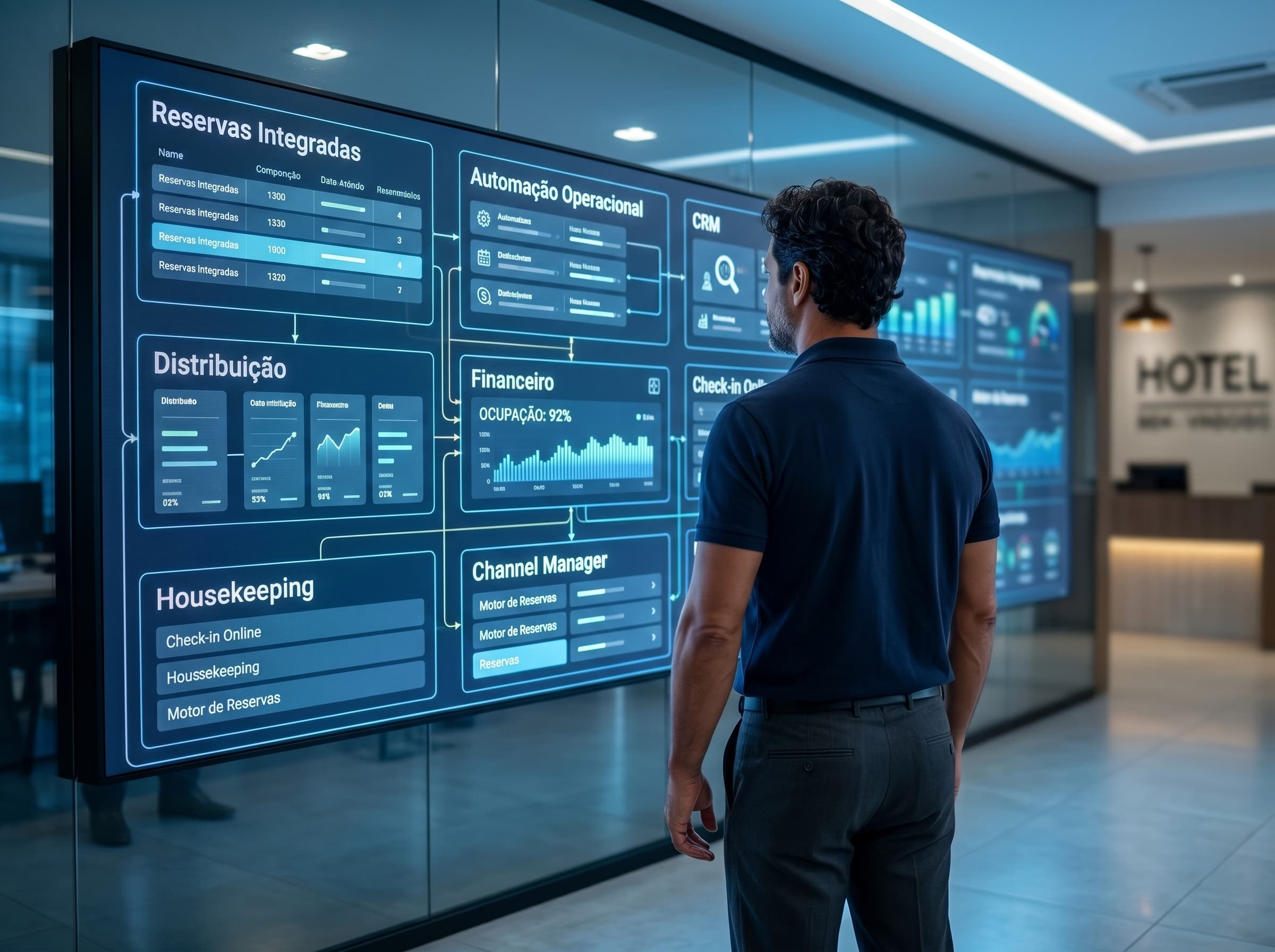 Automação hoteleira: o que realmente vale a pena em 2026
